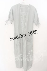 WONDERFUL WORLD / ギンガムシャツワンピース  グリーン O-25-12-19-048-LO-OP-OW-ZT496