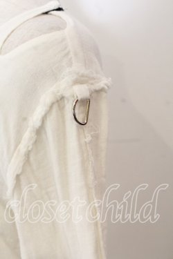 画像2: SEXY DYNAMITE LONDON / セディショナリーズタイプガーゼシャツ  ホワイト O-25-12-19-064-PU-TO-IG-OS
