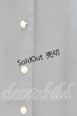 画像2: m petit by misako / AM*レースエリプリーツワンピース 3L アオ O-25-12-19-066-LO-OP-OW-OS