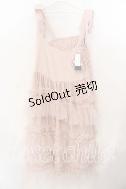 画像1: FLC / 皆方由衣コラボワンピース LL ピンク O-25-12-19-068-0-OP-OW-ZT055