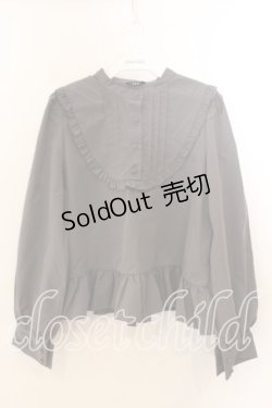 画像1: FLC / 皆方由衣コラボペプラムブラウス LL グレー O-25-12-19-071-0-BL-OW-OS
