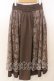 画像3: axes femme / レース切替ナポレオン風スカート M ブラウン O-25-12-19-007-AX-SK-OW-OS (3)