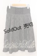 axes femme / Disneyダークオーナメント柄スカート M クロ O-25-12-19-012-AX-SK-OW-OS