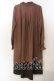 画像3: axes femme / 巻きバラ付フリルワンピース F ブラウン O-25-12-19-014-AX-OP-OW-OS (3)