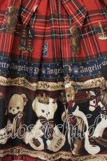 画像2: Angelic Pretty / British Bearジャンパースカートセット  アカ O-25-12-19-021-AP-OP-OW-OS (2)