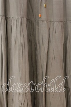 画像2: F i.n.t / ティアードスカート F グリーン O-25-12-19-003-0-SK-OW-OS