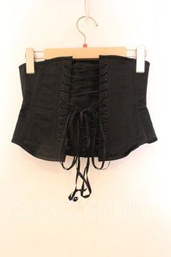 画像2: EXCENTRIQUE / アルティメート・ショートコルセット 3 ブラック O-25-12-20-024-EL-TO-OW-OS