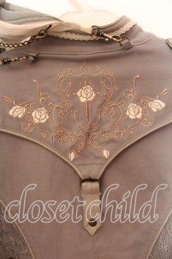 画像5: Ozz oneste / Star wizardマント付きショートジャケット  ブルーグレー O-25-12-20-028-OO-TO-OW-OS