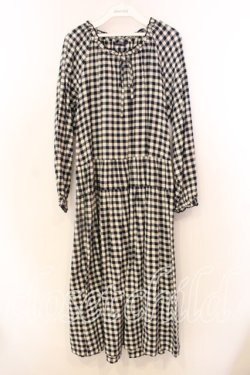 画像1: PINK HOUSE / 2024 PINK HOUSE HAPPY SET-B ワンピース  ネイビー×ベージュ O-25-12-20-042-LO-OP-IG-OS