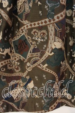 画像2: Jane Marple / タイニーアリスゴブランスカート  ブラウン O-25-12-20-056-JM-SK-IG-OS