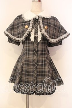 画像1: Secret Honey / ケープ付セットアップ 2 クロ O-25-12-20-006-CA-OP-OW-OS