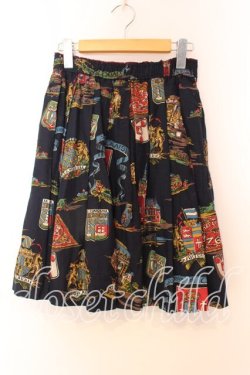 画像1: Jane Marple / オ-ルドライブラリースカート Ｍ クロ O-25-12-20-060-JM-SK-IG-OS