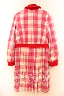 画像3: Candy Stripper / RUDE ONE-PIECE ワンピース Ｍ ピンク×レッド O-25-12-20-061-PU-OP-IG-OS