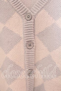 画像2: Candy Stripper / VVS KNIT カーディガン 2 サックス×ホワイト O-25-12-20-064-PU-TO-IG-OS