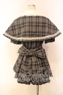 画像4: Secret Honey / ケープ付セットアップ 2 クロ O-25-12-20-006-CA-OP-OW-OS