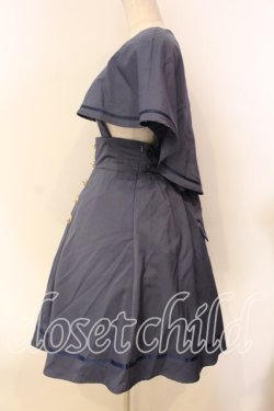 画像2: Amavel / Wanderlands Emblemケープ付きスカート F ブルー O-25-12-20-007-CA-SK-OW-OS