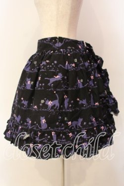 画像3: metamorphose / Melody cat フリルスカート  クロ×パープル O-25-12-20-008-ME-SK-OW-OS