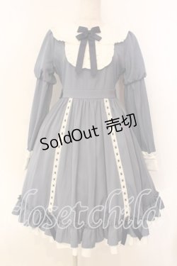 画像1: Amavel / Dolly Maidフリルワンピース  ブルー O-25-12-20-011-CA-OP-IG-OS