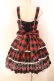 画像5: Angelic Pretty / Fancyタータンチェックジャンパースカート  ネイビー×アカ O-25-12-20-015-AP-OP-OW-OS (5)