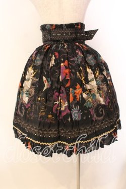 画像4: ALICE and the PIRATES / Poseidon Chris柄スカート  クロ O-25-12-20-017-PA-SK-OW-OS