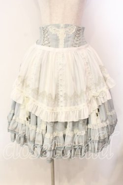 画像1: Ozz oneste / Star Wizardエプロン付スカート  ミント O-25-12-20-021-OO-SK-OW-OS