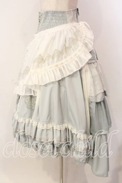 画像4: Ozz oneste / Star Wizardエプロン付スカート  ミント O-25-12-20-021-OO-SK-OW-OS