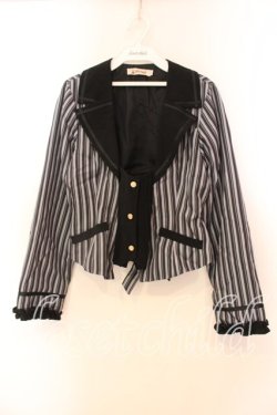 画像1: Miss Point / Classical Chocolateジャケット L クロ O-25-12-20-022-0-JA-OW-OS