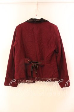 画像2: axes femme / ベストドッキングテーラージャケット M ワイン O-25-12-22-042-AX-JA-OW-OS