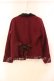 画像2: axes femme / ベストドッキングテーラージャケット M ワイン O-25-12-22-042-AX-JA-OW-OS (2)