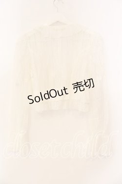 画像3: Pina sweetcollection / レース地ボレロ  シロ O-25-12-22-045-LO-TO-OW-OS