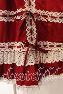 画像3: BABY,THE STARS SHINE BRIGHT / ベビードールジャンパースカート  えんじ O-25-12-22-003-BA-OP-OW-OS