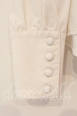 画像3: Sheglit / ビショップスリーブジャボブラウス M ホワイト O-25-12-22-047-EL-BL-OW-OS