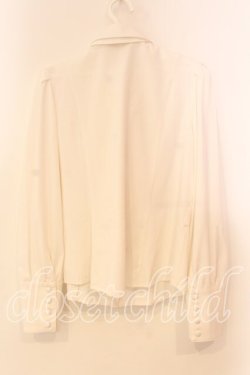 画像4: Sheglit / ビショップスリーブジャボブラウス M ホワイト O-25-12-22-047-EL-BL-OW-OS