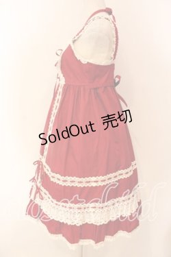 画像4: BABY,THE STARS SHINE BRIGHT / ベビードールジャンパースカート  えんじ O-25-12-22-003-BA-OP-OW-OS