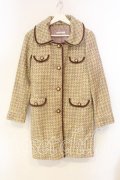 axes femme / ツイードコート  ベージュ O-25-12-22-056-AX-CO-IG-ZT-C044