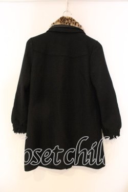 画像2: axes femme / ティペット付きロービングコート M クロ O-25-12-22-060-AX-CO-IG-OS