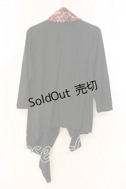 画像3: Qutie Frash / 2016 GW ノベルティカーディガン  レッド×ブラック O-25-12-22-063-QU-TO-IG-OS