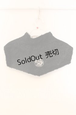 画像2: Qutie Frash / 2019 プレミアム白鶴セットチャイナつけ襟  ブラック×シルバー系 O-25-12-22-066-QU-BG-IG-OS