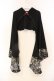 画像1: Qutie Frash / 2018年プレミアム龍虎"着物カーデ"  ブラック O-25-12-22-069-QU-TO-IG-OS (1)