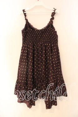 画像2: axes femme / ドット柄チュニック M パープル O-25-12-22-1008-AX-OP-IG-OS