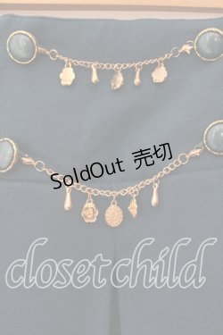 画像2: axes femme / チャーム付タックスカート M Bグリーン O-25-12-22-1014-AX-SK-IG-ZT517