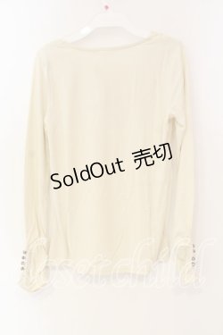 画像2: axes femme / 袖口ボタンインナープルオーバー ｍ オフ O-25-12-22-1017-AX-TO-IG-ZT525