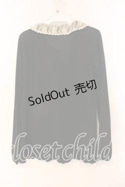 画像2: axes femme / 衿付きプルオーバー ｍ クロ O-25-12-22-1029-AX-TO-IG-OS