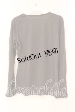 画像2: axes femme / はしごレースプルオーバー M ブラウン O-25-12-22-1032-AX-TO-IG-ZT525