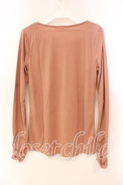 画像2: axes femme / パール使いインナープルオーバー  ピンク O-25-12-22-1035-AX-TO-IG-OS