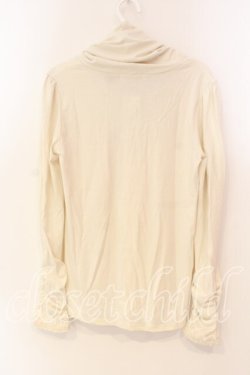 画像2: axes femme / オフタートルインナープルオーバー M アイボリー O-25-12-22-1037-AX-TO-IG-OS