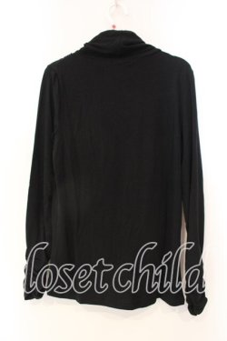 画像2: axes femme / 胸元ビジュータートル M クロ O-25-12-22-1041-AX-TO-IG-OS