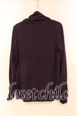 画像2: axes femme / 胸元ビジュータートル M パープル O-25-12-22-1045-AX-TO-IG-OS