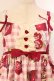 画像2: Pretty Rock Baby（海外ロリータブランド） / The Gingham Cherryジャンパースカート L ピンク O-25-12-22-001-LO-OP-OW-OS (2)