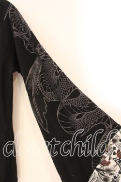 画像2: Qutie Frash / 2019年プレミアム 白鶴インナーTシャツ  ブラック O-25-12-22-077-QU-TO-IG-OS